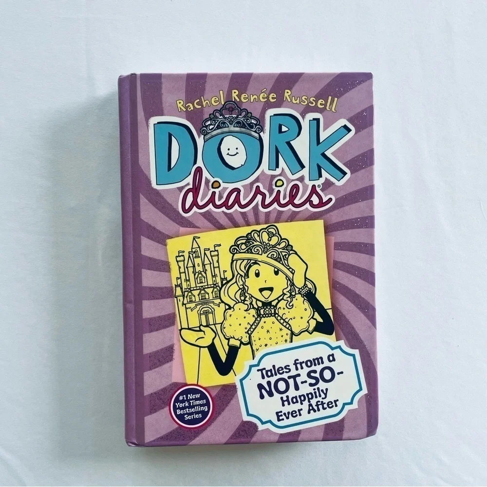 Lot of 4 Girls' Books: Dork Diaries by Rachel Renee Russell